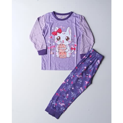 Caluby Kitty Pyjamas Sleep Set