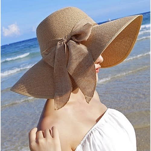 Pvc Ladies Summer Hats With Brim