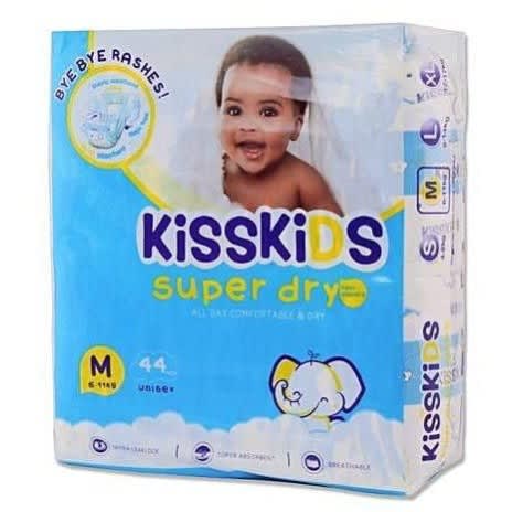 Kiss Kids Diaper - 100 Pieces - Size 2
