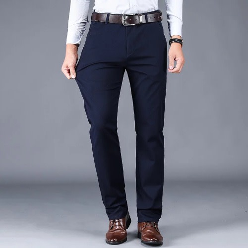 Chinos Pants For Men - Black - Blue - Green - 3pcs