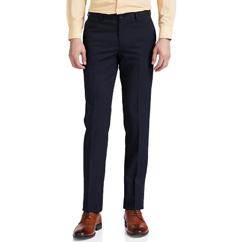 Men's Formal Suit Trouser  - Black