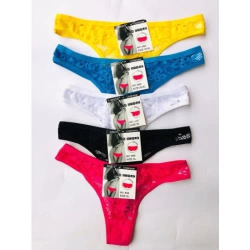 Set Of Gstring Panties - 6pcs