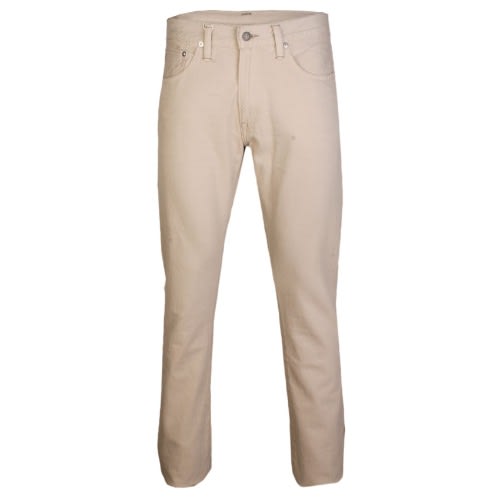 Slim Straight Jeans - Brown
