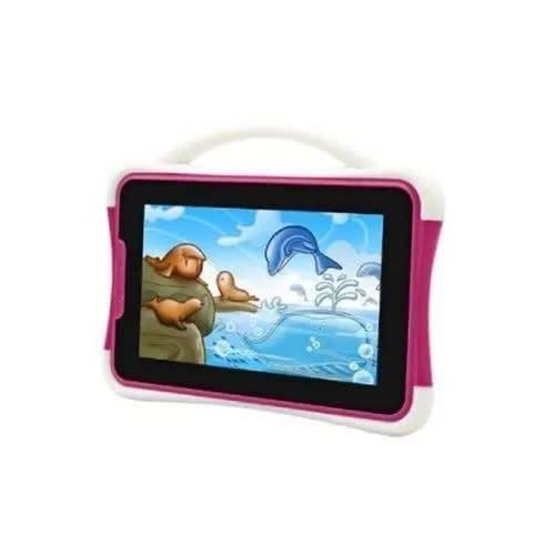 Kids Tablet K701 - Single Sim - 1GB RAM- 16GB ROM + Standing Case - Pink