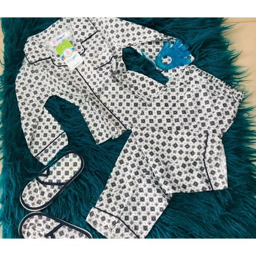 Girl's Pyjamas With Indoor Slippers