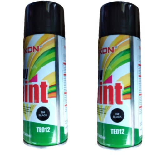 Spray Paint - Black - 450ml * 2
