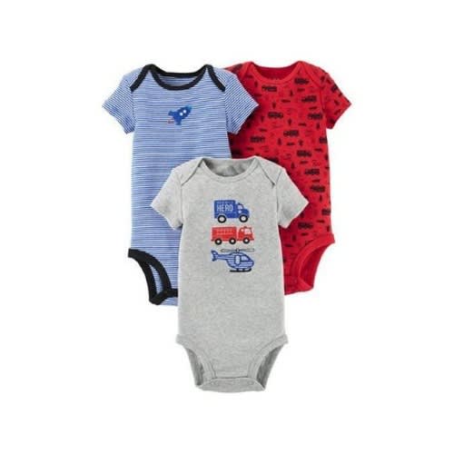 Bodysuit For Baby Boy - 3 Pieces