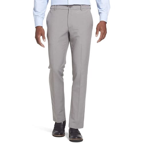 Men's Slim Fit Flex Flat Front Smart Pant