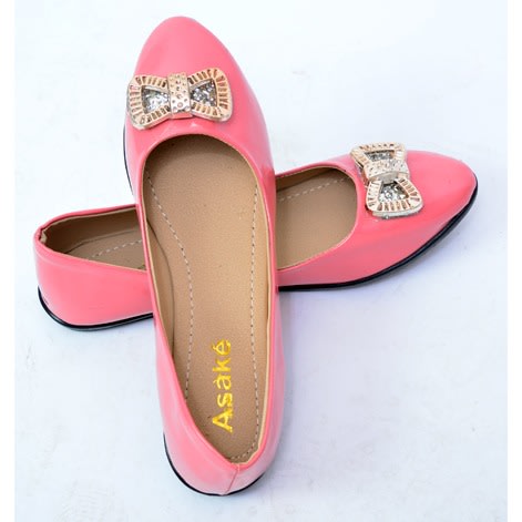 Women's Flat Shoe - Nude