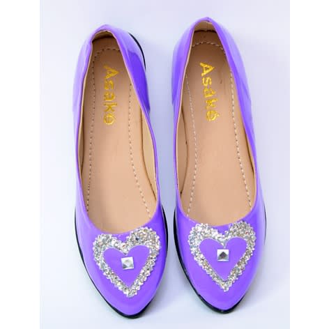 Women's Flat Shoe - Purple