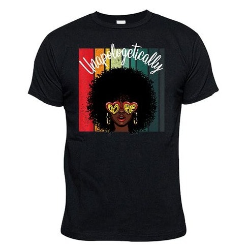 Chrysolite Designs Unapologetically Dope Premium Class T-shirt - Black