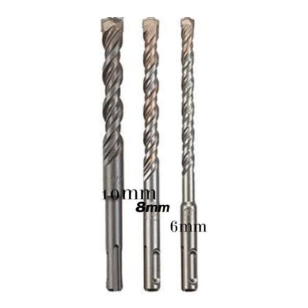 Concrete Drill Bit Short - 6mm + 8mm + 10mm