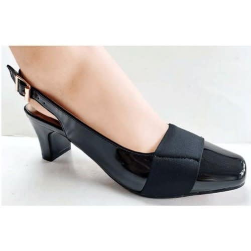 Square Toe Ladies Slingback Shoe
