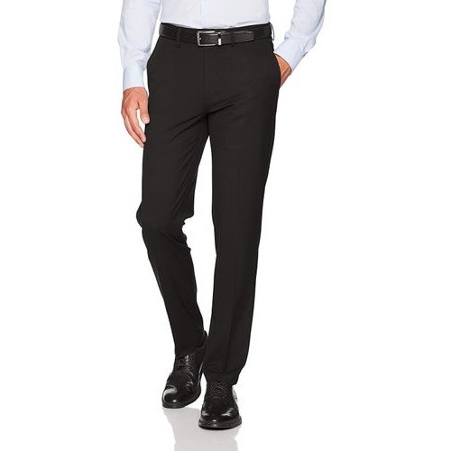 Custom Fit Men's Corporate Pant Trouser- Black
