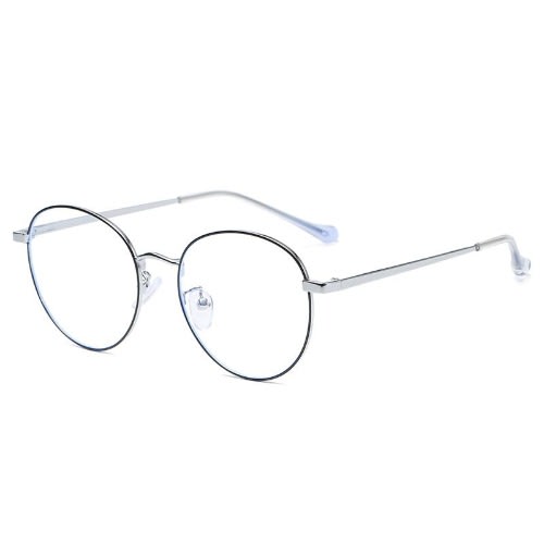 Transparent Unisex Sunglasses - Silver With Black Rim