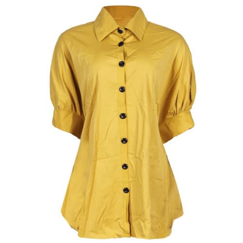 Shift Dress - Yellow Colour