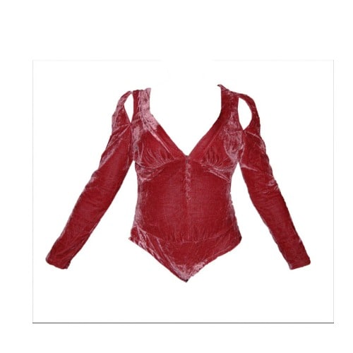 Long Sleeve Bodysuit Corset For Ladies