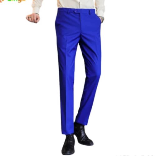 Smart Suit Trouser For Men- Royal Blue