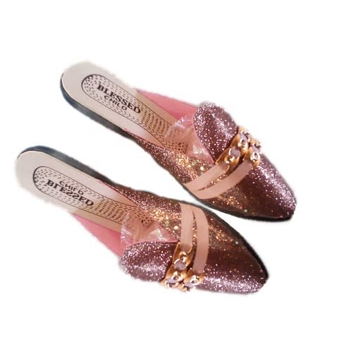 Ladies Leather Flat Shoe