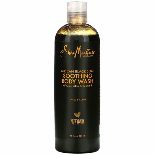 African Black Soap With Soothing Body Wash -384ml
