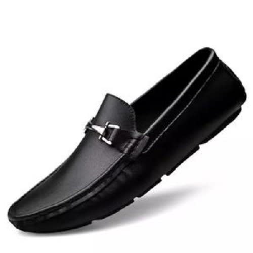 Men's Leather Shoe - Black