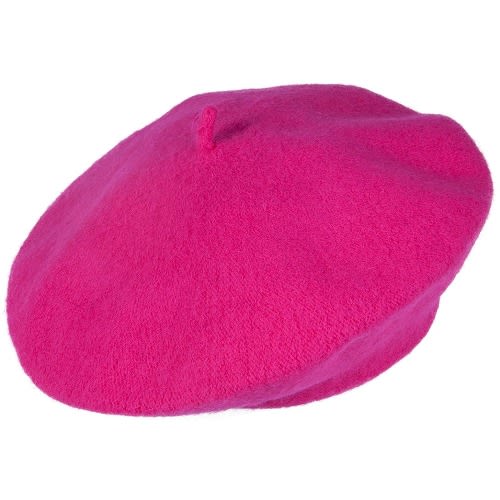 Plain Beret - Pink