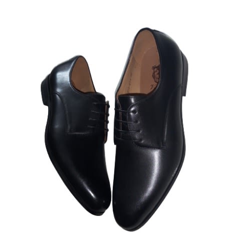 Anax - Leather Shoe - Black