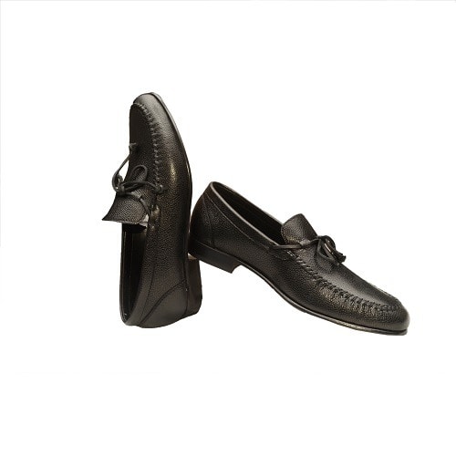 Men's Leather Shoe - Black