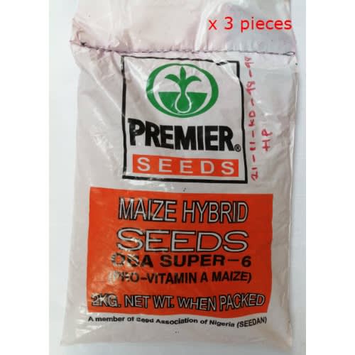 Maize Seeds Oba Super 6 - 2kg X3 Pieces