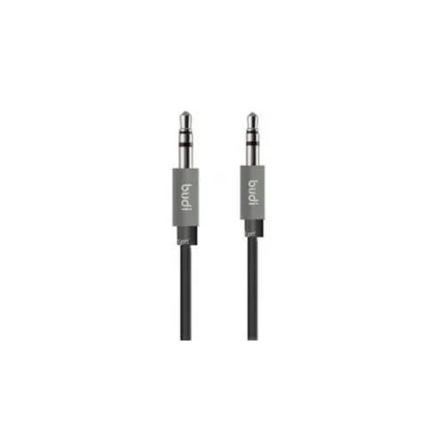 Aux Braided Cable - 122 - 1.2m - Black