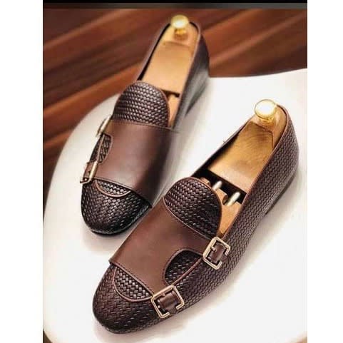 Double Monk Simple Shoe