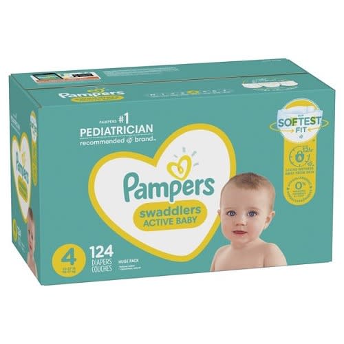 Swaddlers Diapers Size 4