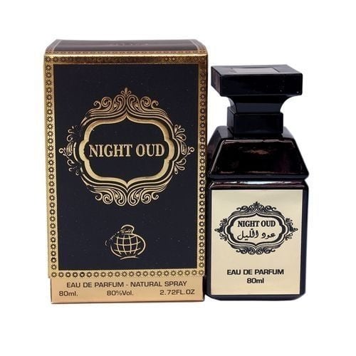 Night Oud Eau De Parfum - Natural Spray - 80ml