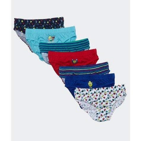 Boys Multi Briefs - Pack Of 7