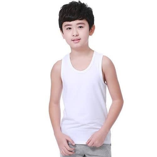 Comfort Children White Singlet For Boys- 3pieces