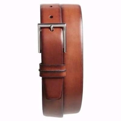 Men's Leather Belt - Brown
