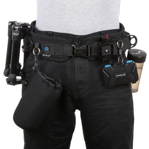 Adjustable Multi-functional Camera Waist Backpack & Strap Belt With Hook