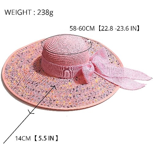 Sun And Beach Hat - Pink