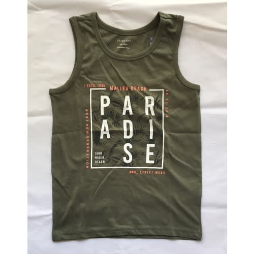 Boys Malibu Beach Paradise Sleeveless Tee