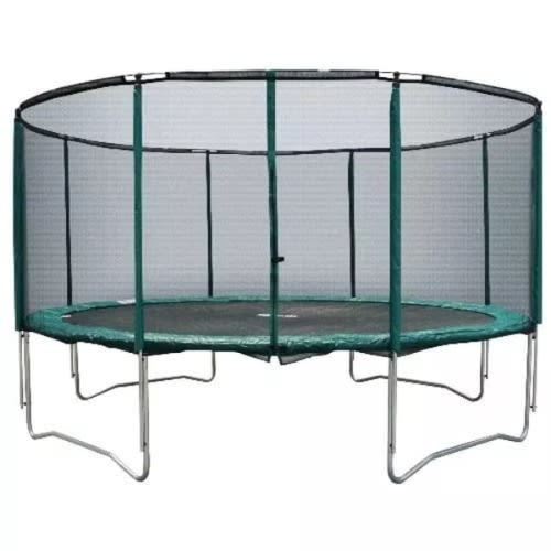 Trampoline With Enclosure & Ladder - 15ft