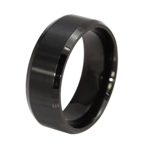 Stainless Steel Ring - Black