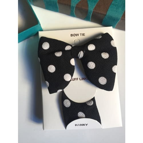 Men's Polka Dot Cute Bow Tie