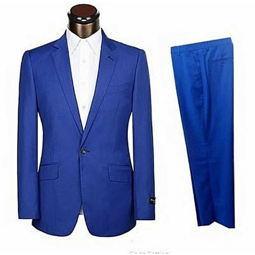 Mens Suit - Royal Blue