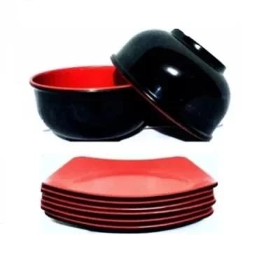 Smp Unbreakable 6 Cereal Bowl + 6 Breakfast Plate Set - 12 Pieces