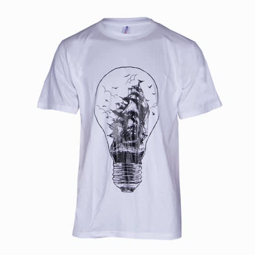 Ship Designed Tee - White
