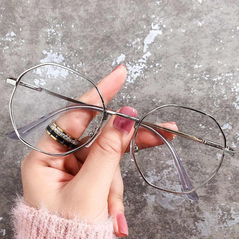 (C1)Fashion Round Anti Blue Rays Glasses Women Blue Light Blocking Computer