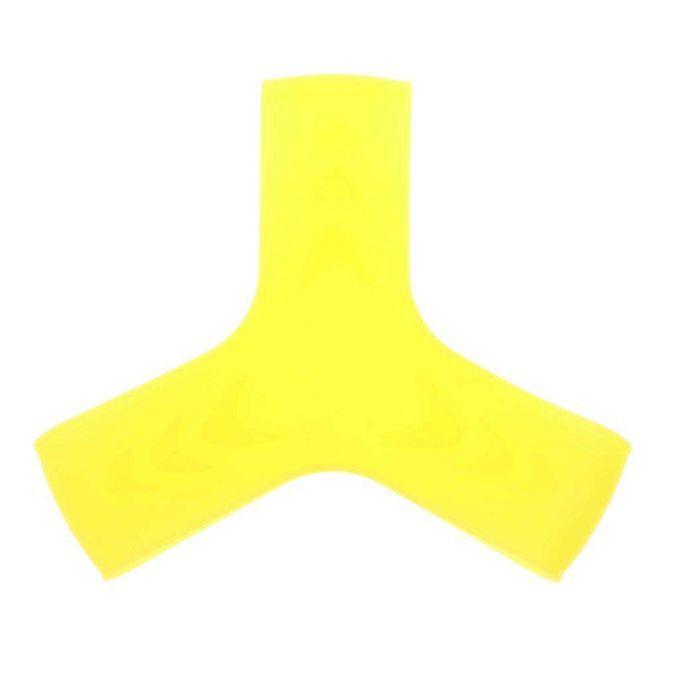 2pcs S/M/L Swimming Scuba Diving Snorkeling Silicone Fin S Yellow