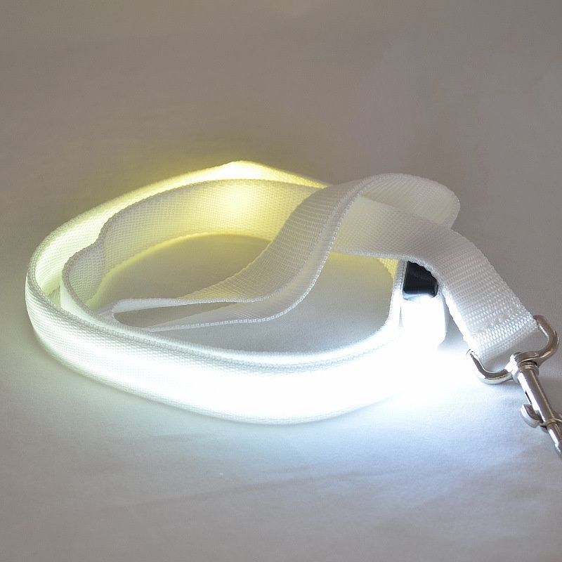 Led Dog Leash Rope With Light Luminous Lead Leash For Dog Sa