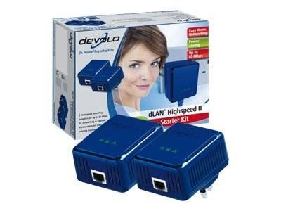 DLAN Highspeed Ethernet II - Starter Kit - Bridge - Desktop