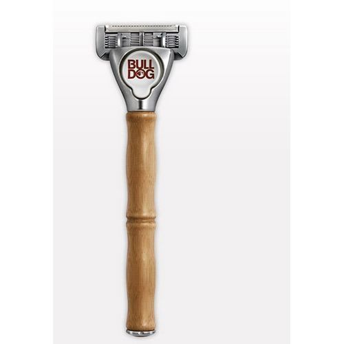Bamboo Razor Two 5 Blade Cartridges Shaving Stick